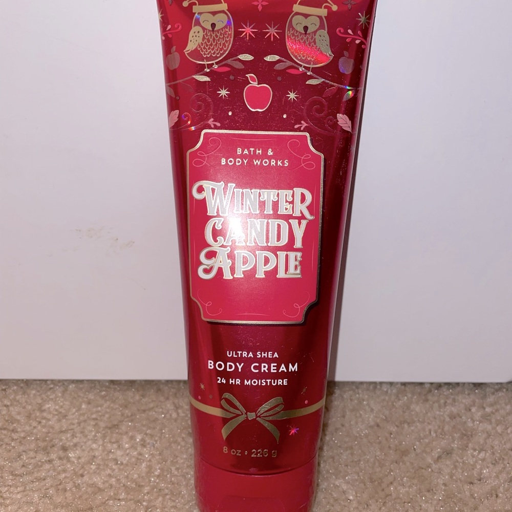 Winter candy apple lotion